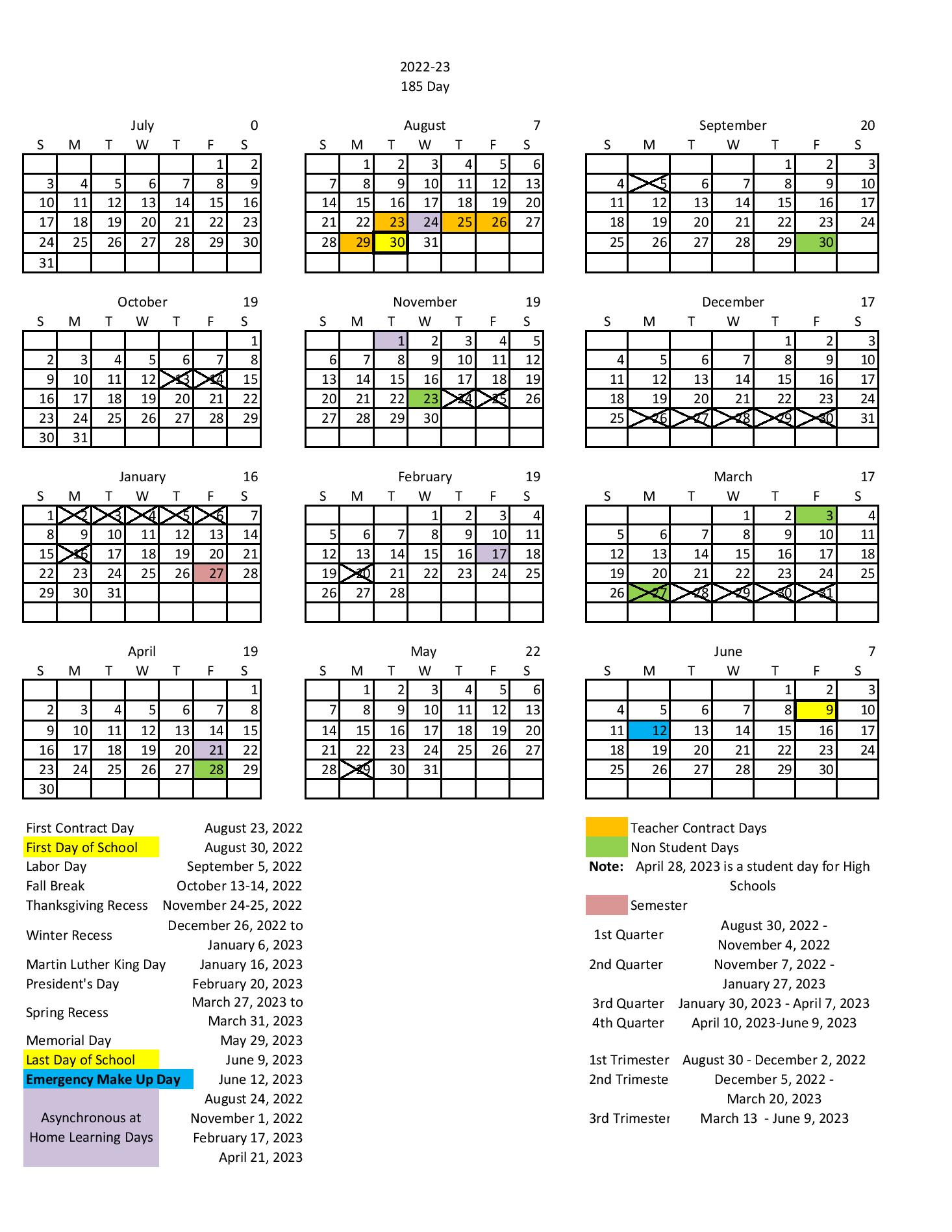 Salt Lake City School District Calendar Holidays 20222025