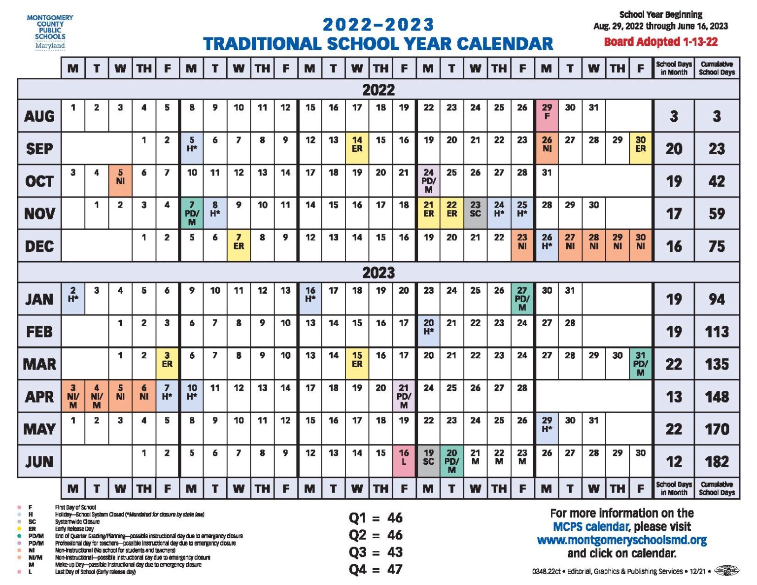 Baltimore County Public School Calendar 2024 Clari Constantine