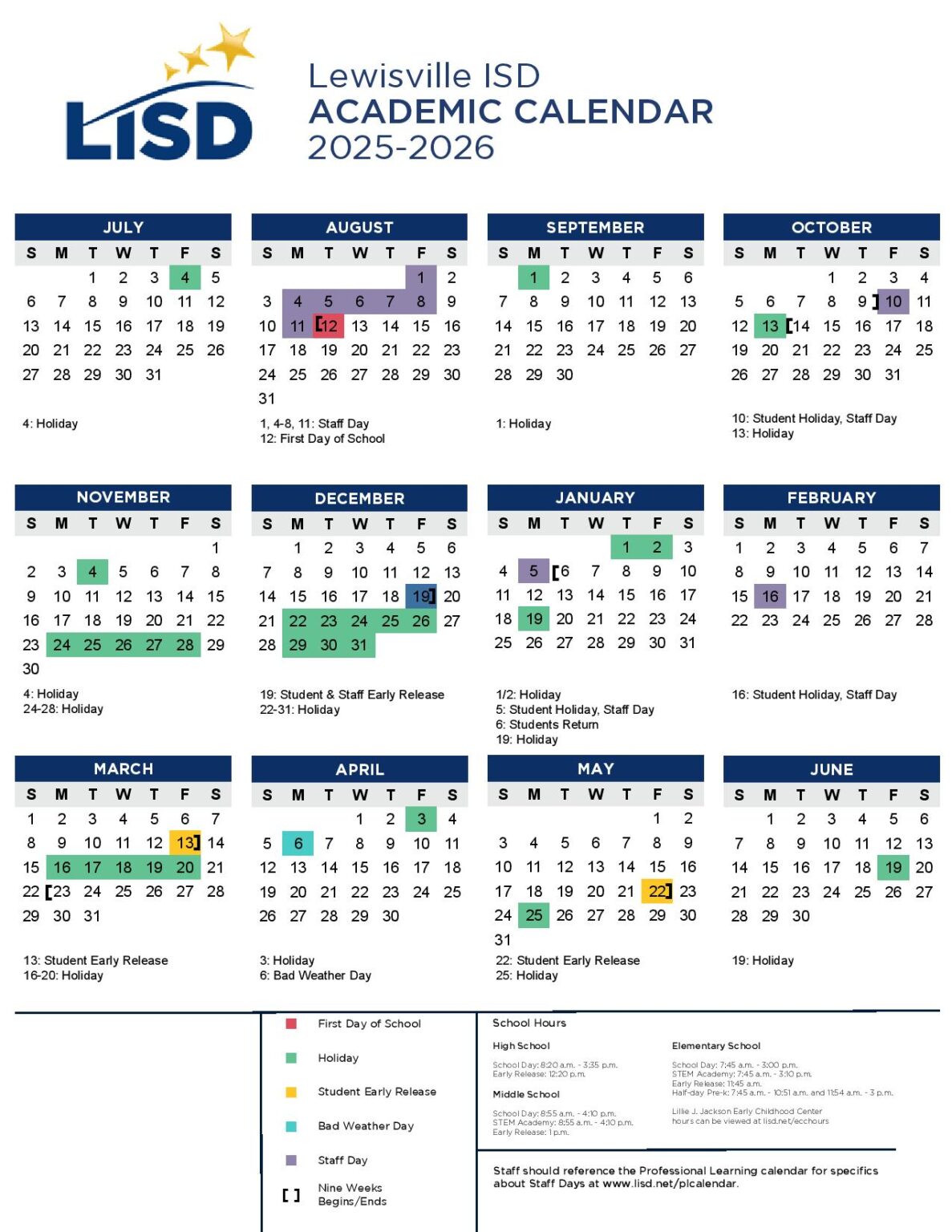 Lewisville Independent School District Calendar 2024 2025 Lewisville Independent School District Calendar 2024 2025