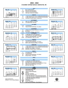 Chandler Unified School District 80 Calendar 2024 2025 Chandler Unified School District 80 Calendar 2024 2025