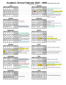 Collier County Public Schools Calendar 2024-2025 (Florida)