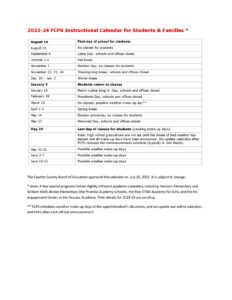 Fayette County Public Schools Calendar 2025 2026 in PDF Fayette County Public Schools Calendar 2025 2026 in PDF