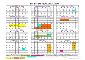 Leon County Schools Calendar Holidays 2023-2024 PDF