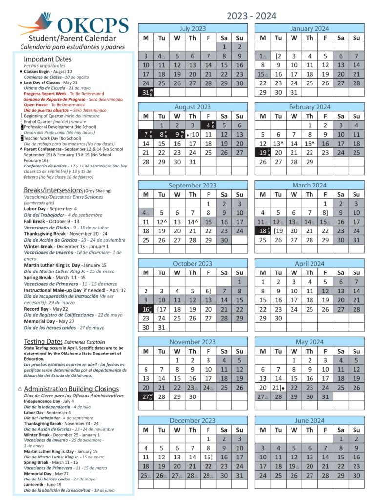 Oklahoma State University Academic Calendar 202425 Debi Mollie