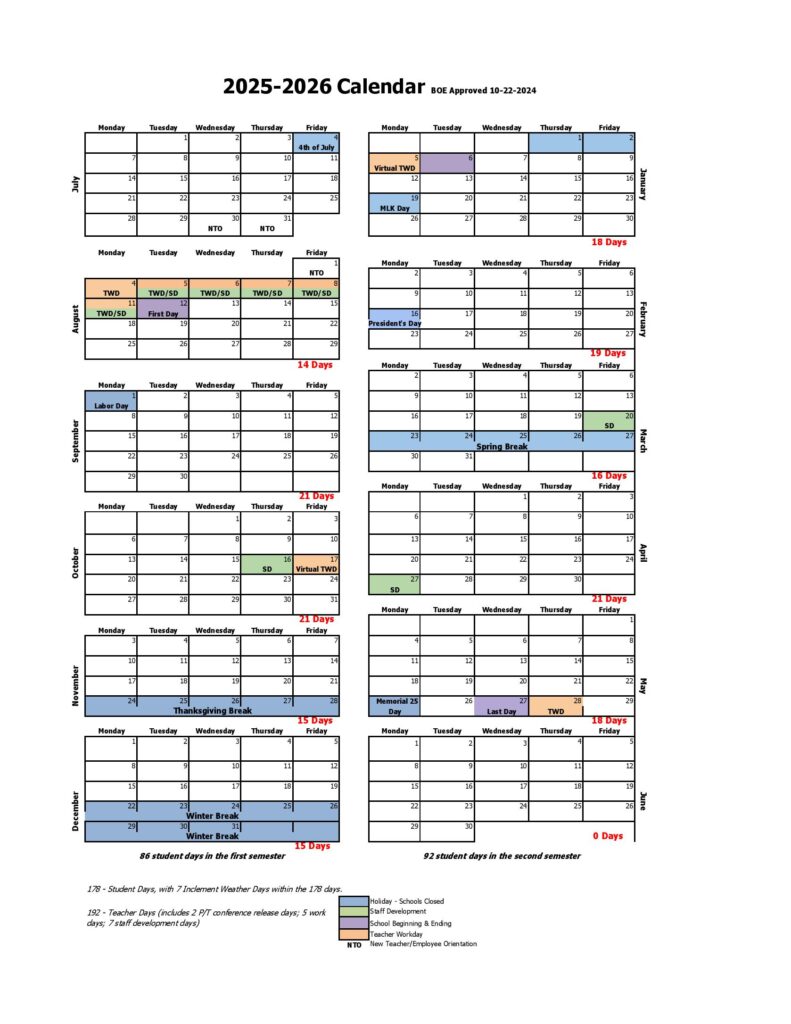 Bentonville Public Schools Calendar 2025