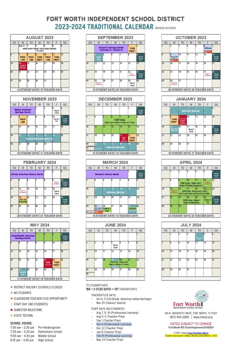 fort-worth-independent-school-district-calendar-2023-2024