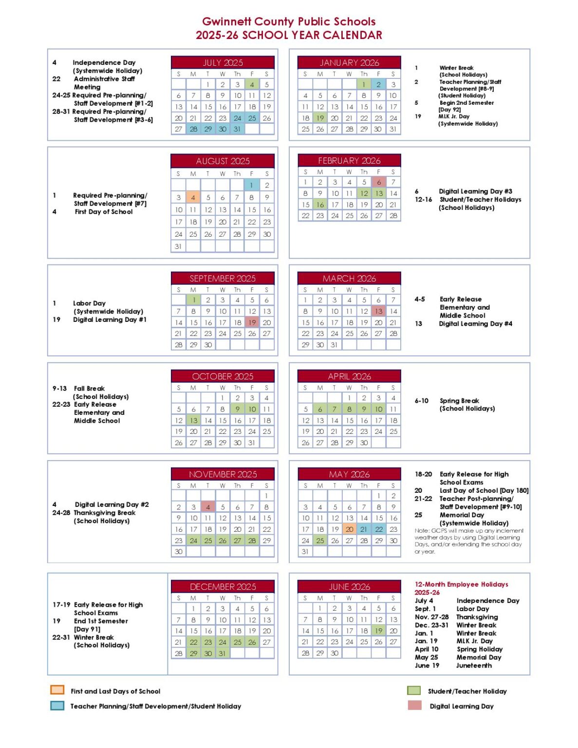 gwinnett-county-public-schools-calendar-holidays-2025-2026-school