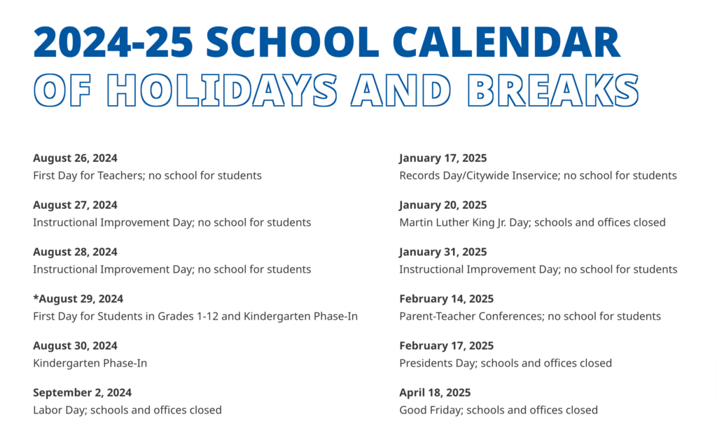 Akron Public Schools Calendar