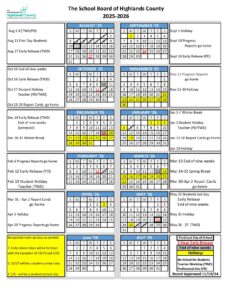 Highlands County Schools Calendar 2025 2026 in PDF School Calendar Info Highlands County Schools Calendar 2025 2026 in PDF School Calendar Info