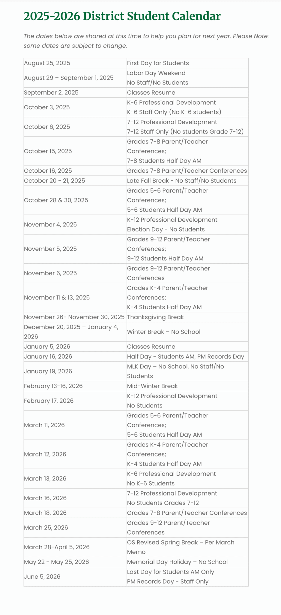 Novi Community School District Calendar 2025 2026 in PDF Novi Community School District Calendar 2025 2026 in PDF